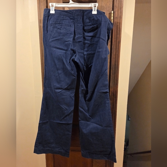 Womens J. Crew Size 10 Vintage Navy Sailor Chinos - Picture 3 of 7